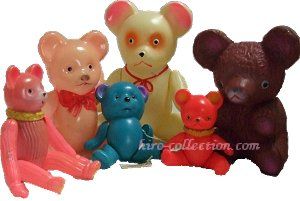 和製セルロイドのクマ